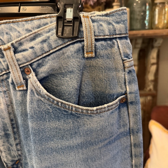 VINTAGE 517 LEVI'S ORANGE TAB JEANS | 80'S | DISTRESSING | 33X31 - Picture 10 of 14